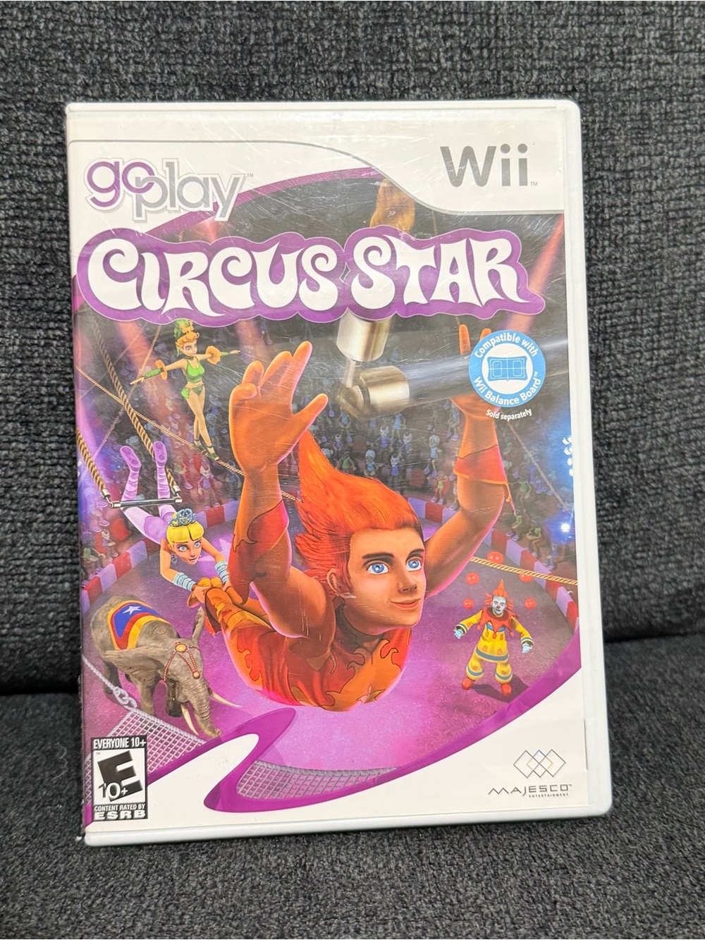 2008 go play Wii Circus Star Video Game
